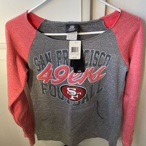San Francisco 49ers women’s sweatshirt